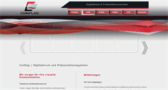 Desktop Screenshot of conflag.de